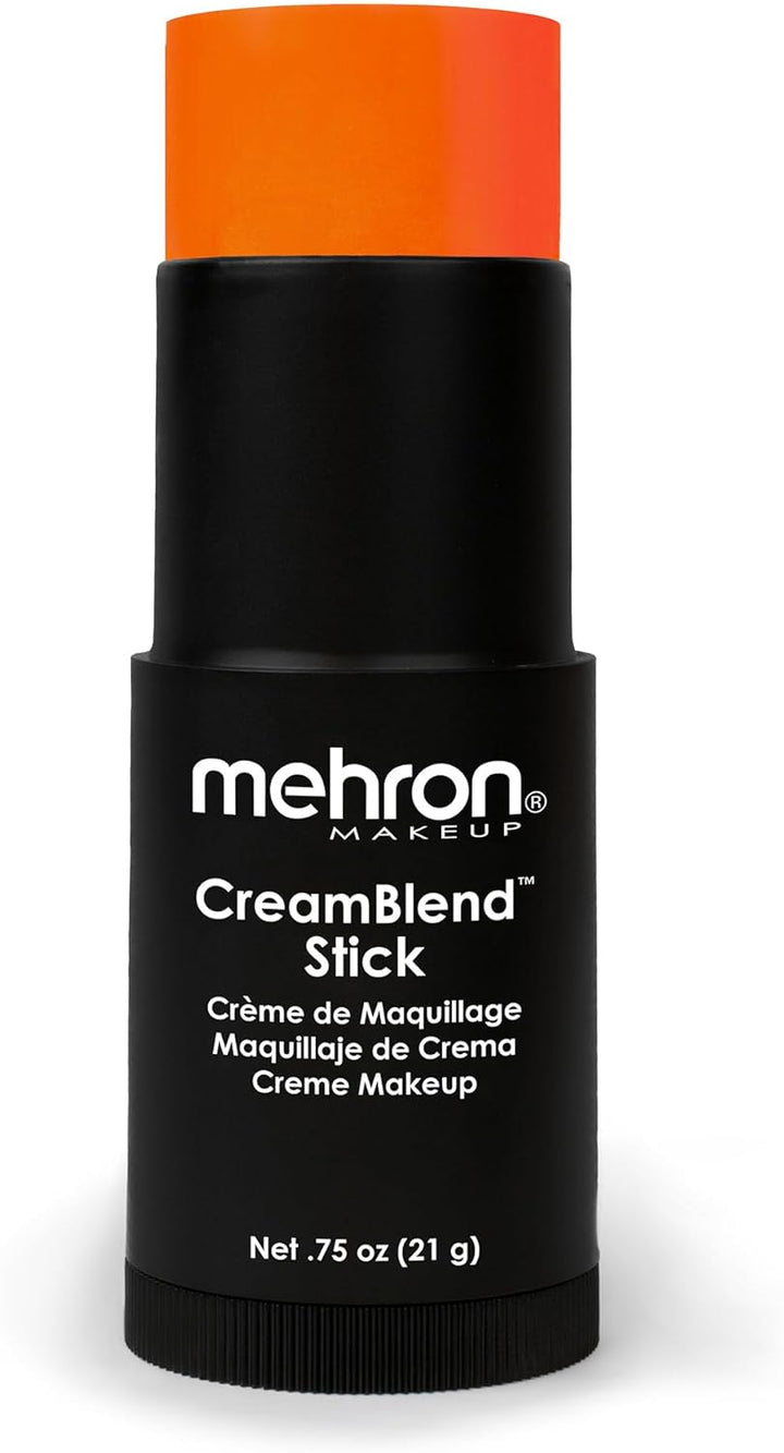 Makeup Creamblend Stick | Face Paint, Body Paint, & Foundation Cream Makeup | Perfect for Halloween .75 Oz (21 G) (White)