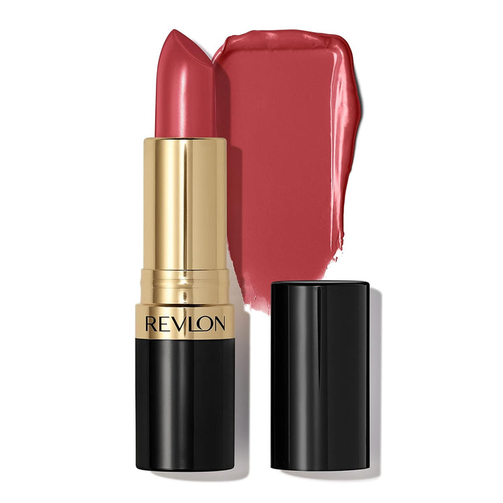 Super Lustrous Lipstick, Creamy Formula for Soft, Fuller-Looking Lips, Moisturized Feel, 755 Bare It All, 0.15 Oz