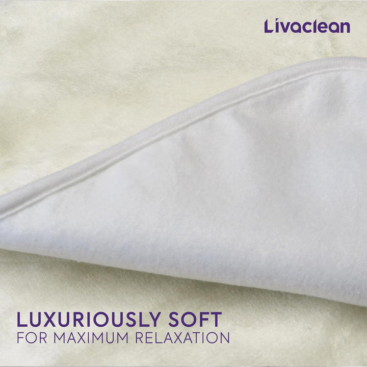 Massage Table Warmer Heating Pad - 6 Temperature Settings - 71" X 31.5” - Soft Flannel Fleece Spa Bed Warmer - Electric Massage Table Heating Pad - 2 Year Replacement Guarantee