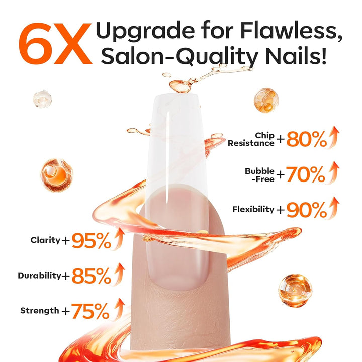 Monomer 4 Oz, Upgraded Monomer Acrylic Nail Liquid for Acrylic Powder Nail Extension 3D Carving, Mma-Free Non-Yellowing DIY Home Salon 120Ml