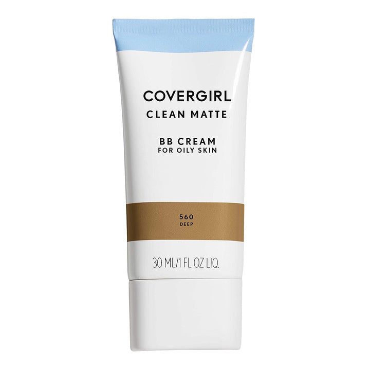 - Clean Matte BB Cream, Oil-Free, Long-Lasting, Sensitive Skin, Lightweight, 100% Cruelty-Free