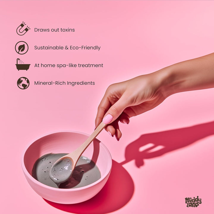 Bentonite Clay Detox Bath Soak Powder & Full Body Mud Mask – Mineral-Rich Clay with Epsom Salt for Adults & Kids – Heavy Metal Detox Bath – Mud Magnet by