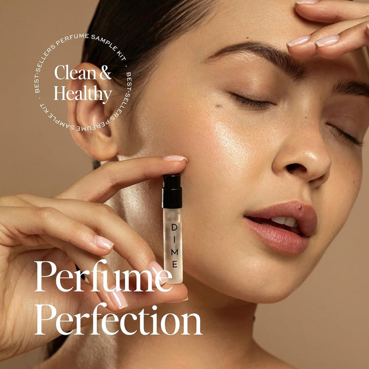 Beauty Perfume Sampler, Hypoallergenic, Clean Perfumes, Eau De Toilette for Women (Set of 5, 2 Ml)