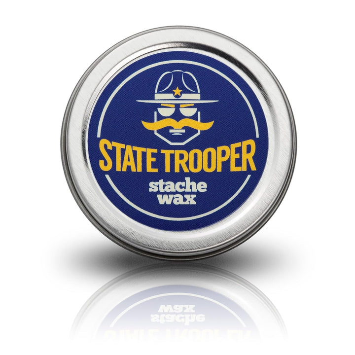 Mustache Wax - Medium Hold - Citrus Scent - One Ounce Tin