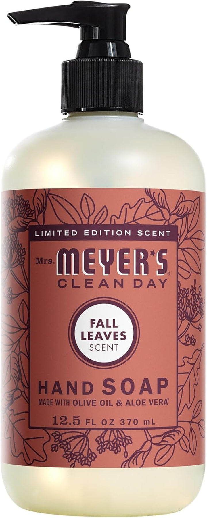 CLEAN DAY Liquid Hand Soap, Fall Leaves Scent, 12.5 Fl Oz (Pack of 1)