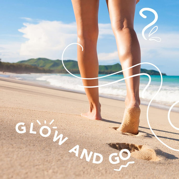 Natural Glow Face Self Tanner Lotion with SPF 20, Sunless Tanning, Medium to Deep Skin Tone Moisturizer, Daily Facial Sunscreen, Oil Free, Broad Spectrum UVA and UVB Protection,2 Oz(Pack of 2)