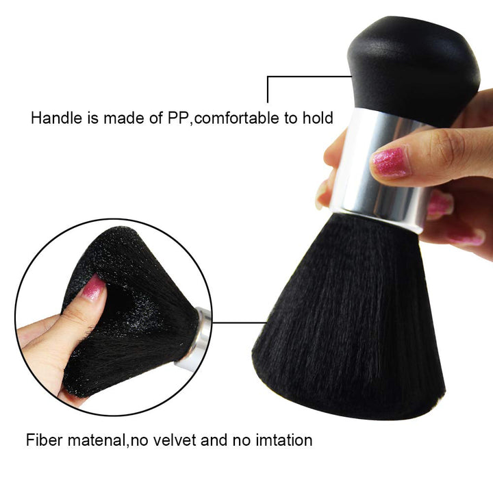 Kids Haircut Cape and Neck Duster Brush Hair Comb Set Professional Barber Hairbrush and Children Dolphin Hairdresser Apron with Adjustable Snap Closure Extra Long Cape 47X39 Inch