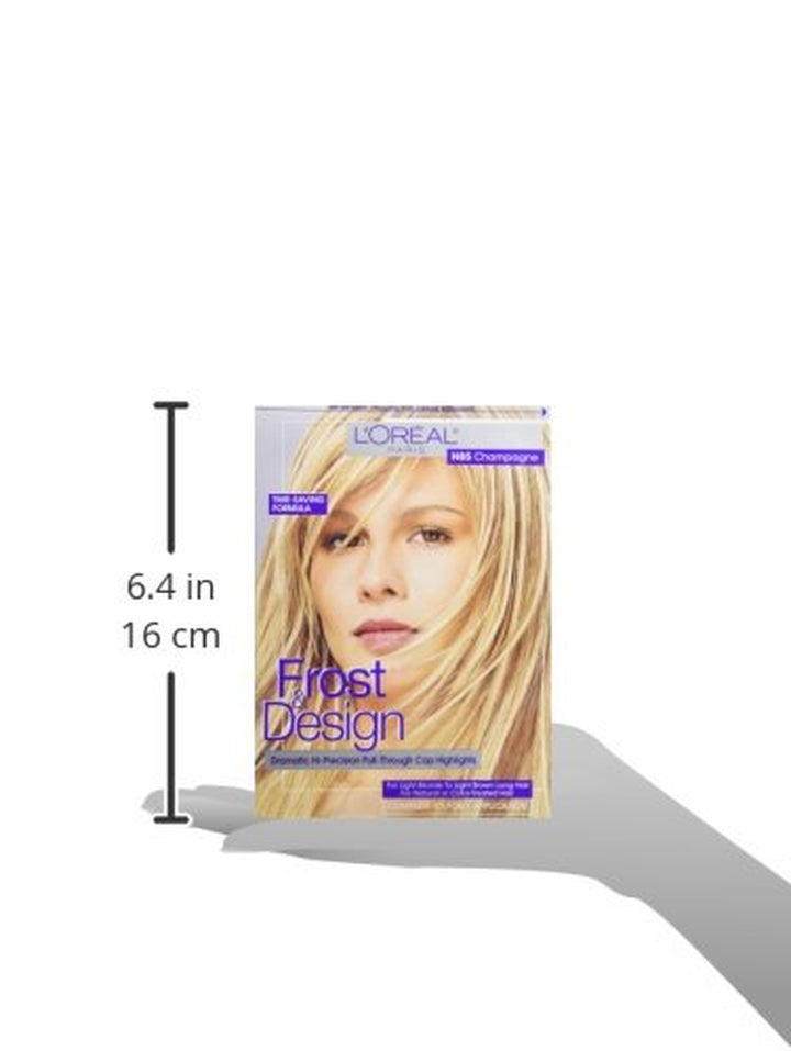 Frost and Design Cap Hair Highlights for Long Hair, H85 Champagne, 1 Kit