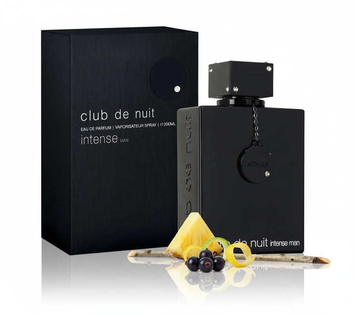 Club De Nuit Intense Man EDT Men New in Box, Black , 3.6 Fl Oz