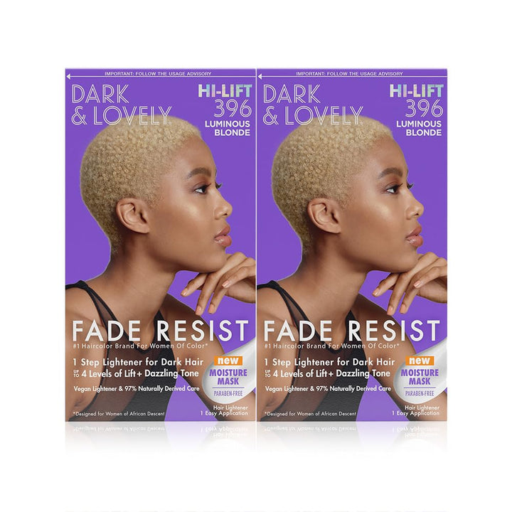 -Carson Interbeauty Dark and Lovely® Uplift Bleaching Kit with Powder, Developer, and Toner for Blonde Hair