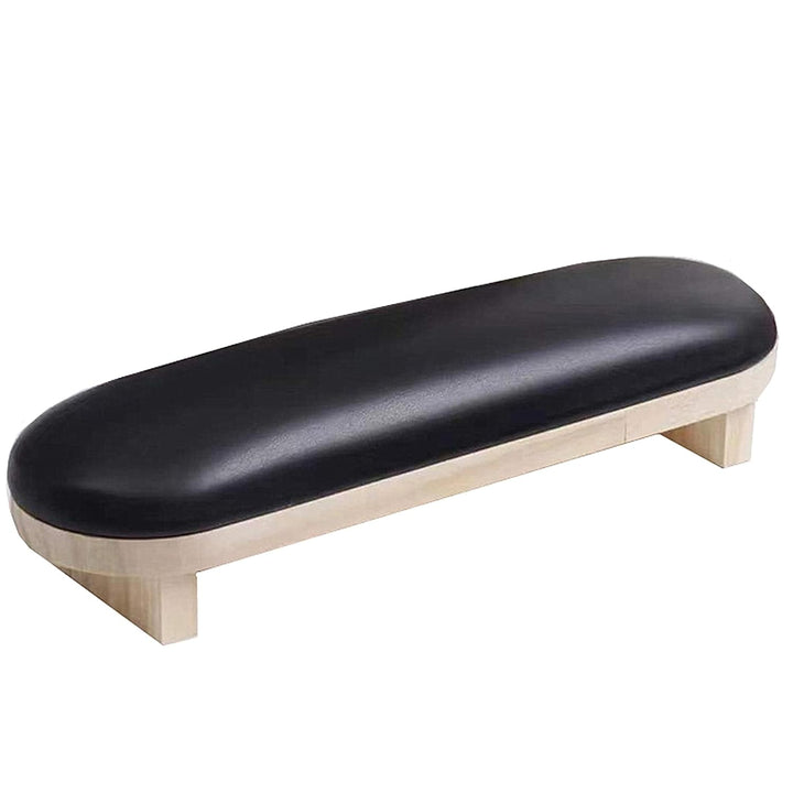 1PC Sponge Manicure Hand Rest Pillow Wooden Nail Stand Hand Holder Nail Table Manicure Armrest Cushion (Cream Yellow)