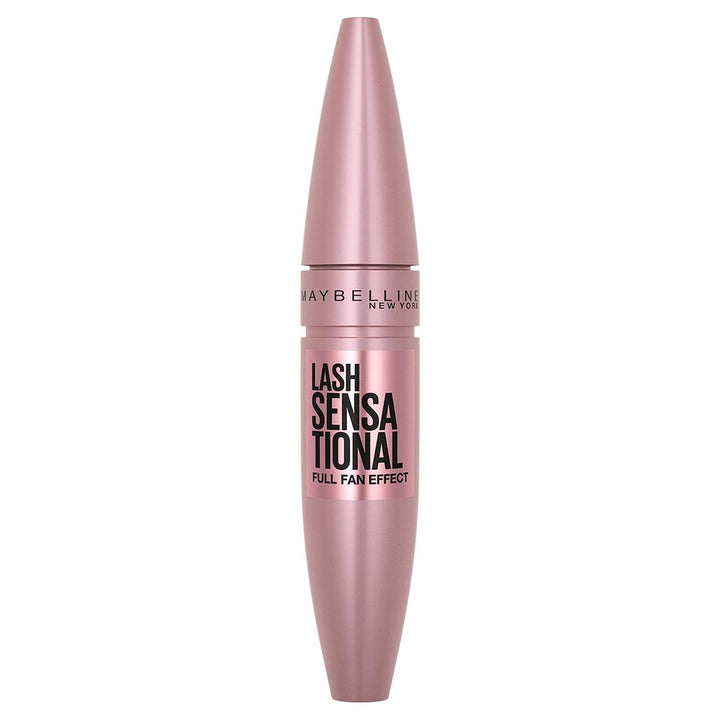 Lash Sensational Washable Mascara, Lengthening and Volumizing for a Full Fan Effect, Blackest Black, 1 Count
