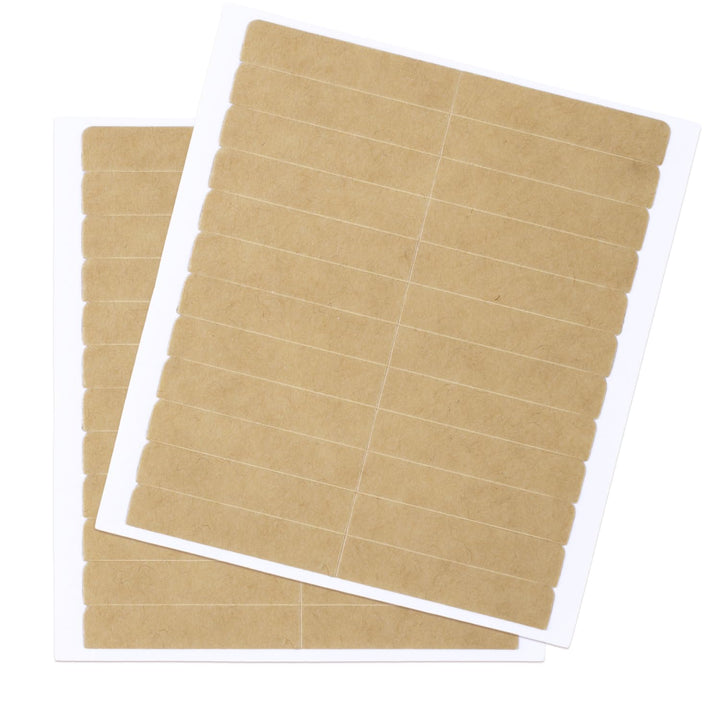 Hair Extension Tape Double Sided Adhesive Replacement Tape, Professional Strong Tapes for Tape in Hair Extensions 72Pcs, 1.6 * 0.3Inch per Piece