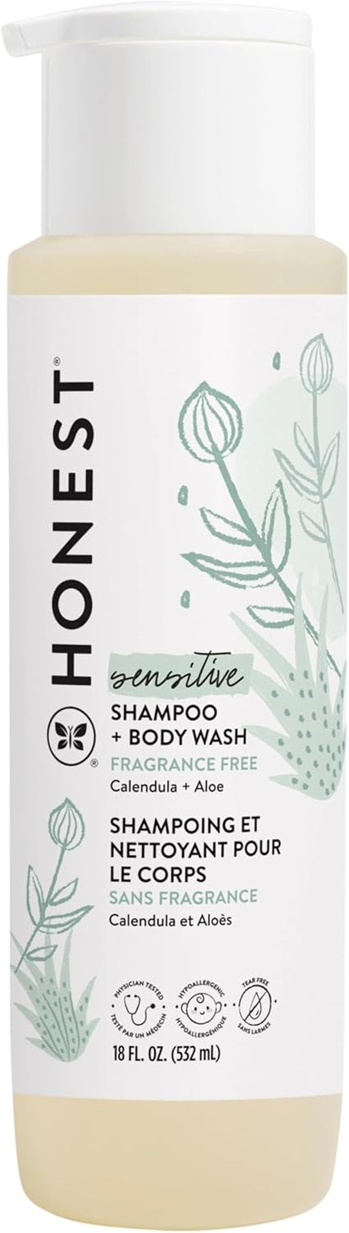 2-In-1 Cleansing Shampoo + Body Wash Refill Carton | Gentle for Baby | Naturally Derived, Tear-Free, Hypoallergenic | Citrus Vanilla Refresh, 32 Fl Oz