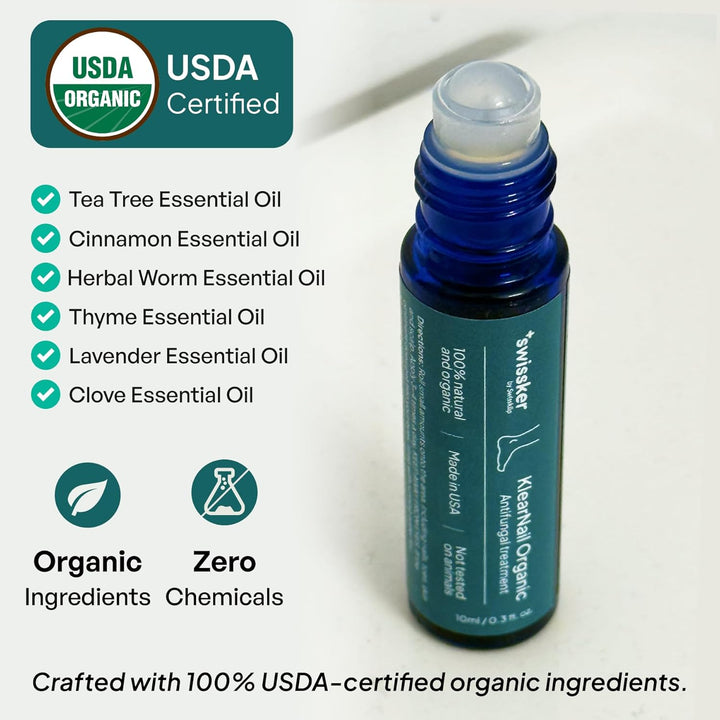 Klearnail Toenail Stick | Medi-Care Treatment | Natural Solution for Healthy Nails I Suitable for Foot, Toe, and Fingernail I for Brittle Toenails – 10Ml / 0.3 Fl. Oz. Pack 1 - Made in USA