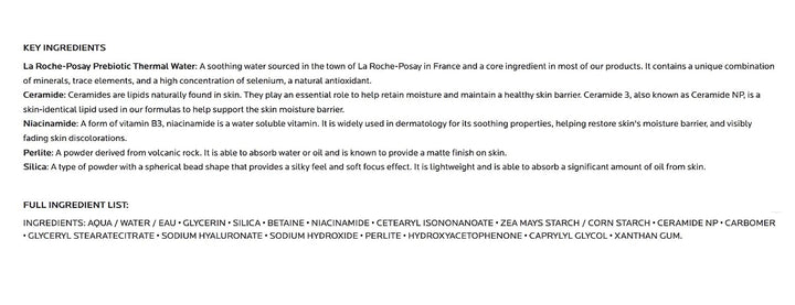 Toleriane Double Repair Matte Face Moisturizer, Daily Moisturizer for Oily Skin with Ceramide and Niacinamide for All Skin Tones, Oil Free, Non-Comedogenic, Available with SPF 30