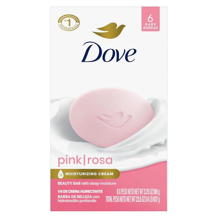 Dove Beauty Bar Soap Pink Rosa