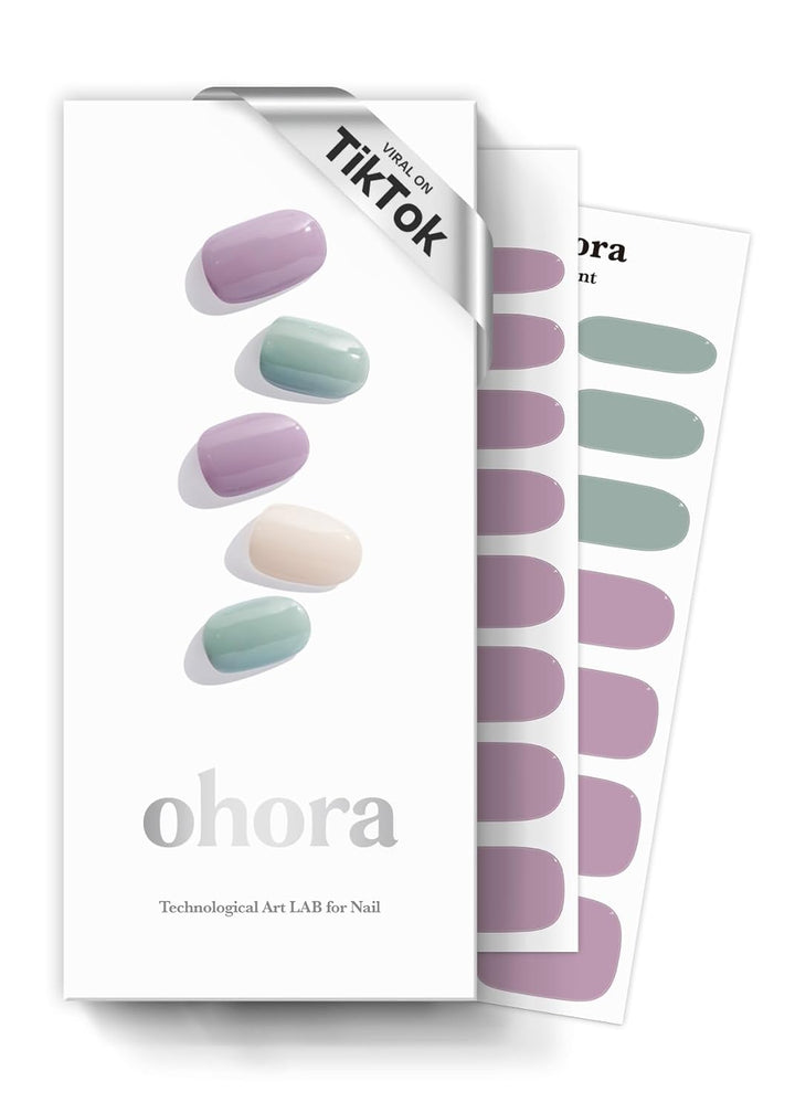 Semi Cured Gel Nail Strips (N Onyx) - Dark, Solid, Works with Any UV/LED Lamps, Salon-Quality, Long Lasting, Easy to Apply & Remove - Includes 2 Prep Pads, Nail File & Wooden Stick