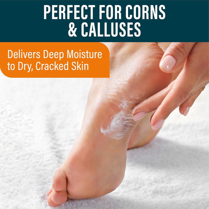 Urea Cream 40 Percent for Feet Maximum Strength - 40% Urea Foot Cream for Dry Cracked Heels and Feet - 2% Salicylic Acid, Shea Butter, Tea Tree Oil, Vitamin E - 5.3 Fl Oz