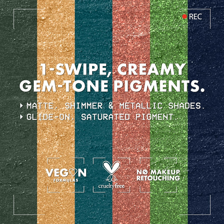 Mechanical Eye Pencil,Vivid Rich Mechanical, Creamy Retractable Eyeliner - Always Onyx, Black Eyeliner