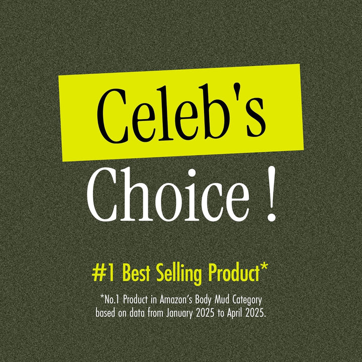 Relief Mud Mask | Cardi B Mud Mask - Body Mud Hydrating & Moisturizing Deep Pore Cleanser Face & Body Mask W/ 91.8% Nature-Derived Ingredients - K Beauty Body Mud (3.72 Fl Oz)