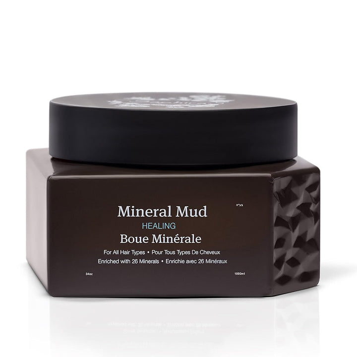 Mineral Mud Hair Mask, Deep Healing Hair Treatment for Dry, Damaged, Bleached, Color-Treated Hair and Scalp, Sulfate-Free, Paraben-Free, Repairs, Hydrates and Adds Shine