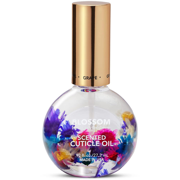 Cuticle Oil for Nails, Hydrating, Moisturizing, Scented Nail Oil Cuticle Care, Infused with Real Flowers, Made in USA, 0.5 Fl. Oz, Rose