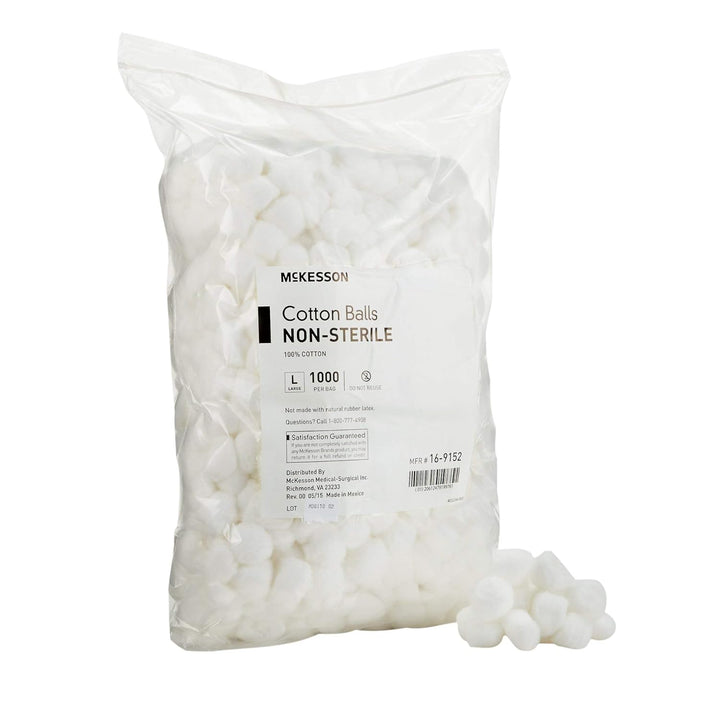 Cotton Balls [2000 Count] Bulk, 100% Pure Cotton Balls for Face, Nail Polish Remover, Makeup, Medium