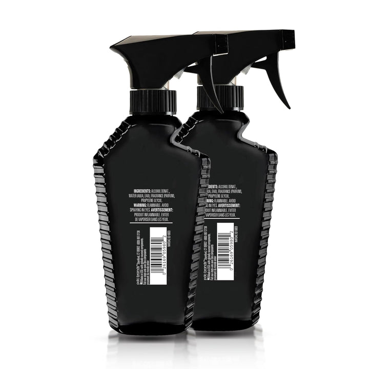 Fragrance Body Spray, Black, 8 Fl Oz (Pack of 2)