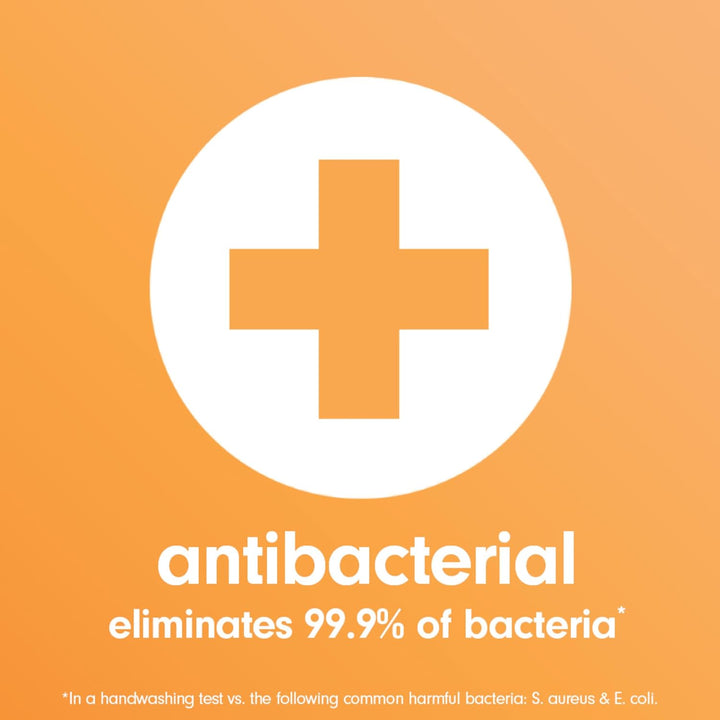 44571 Antibacterial Hand Soap, Crisp Clean, 11 1/4 Oz Pump Bottle, 6/Carton