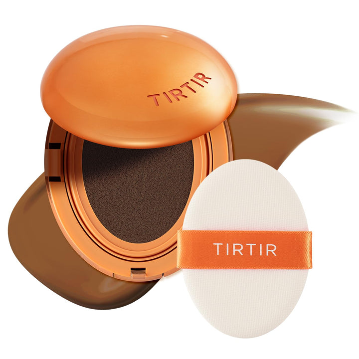 Mask Fit Ai Filter Cushion Foundation | Ai-Like Semi-Matte Finish - up to 72-Hour Medium to Full Coverage Korean BB Cushion Make up Beauty, #23N Sand, 0.63 Fl Oz