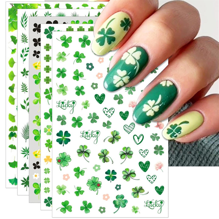 Halloween Nail Art Stickers, Gradient Pumpkin, Horror Mask Nail Decals, 3D Self-Adhesive Spider-Web Bat Design for DIY Nail Supplies Decoration (5 Sheets)