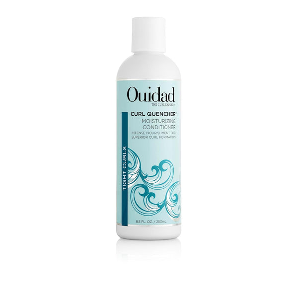 Ouidad Curl Quencher Moisturizing Conditioner, Curl Defining Hair Conditioner for Soft, Nourished & Hydrated Curls, Helps Repair Damage, Creamy Detangling Conditioner, for Tight Curls