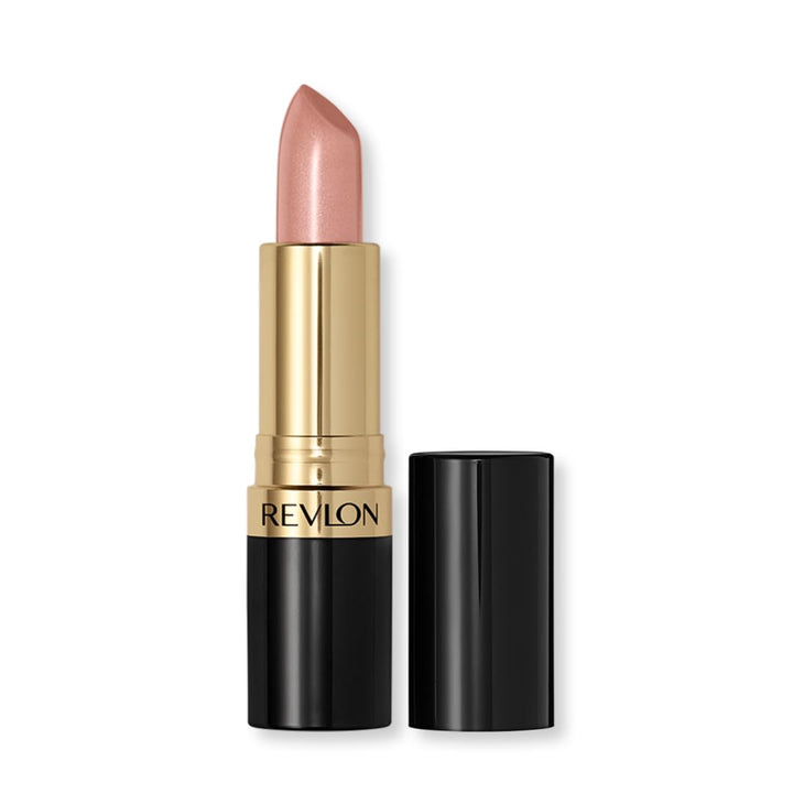 Super Lustrous Lipstick, Creamy Formula for Soft, Fuller-Looking Lips, Moisturized Feel, 755 Bare It All, 0.15 Oz