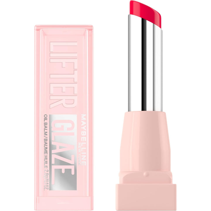 Lifter Glaze Oil Balm with Hyaluronic Acid and Hydrating Oil Blend, Lip Balm with 24Hrs of Smooth, Moisturizing Shine, Berry Haze (Sheer Cool Mauve)