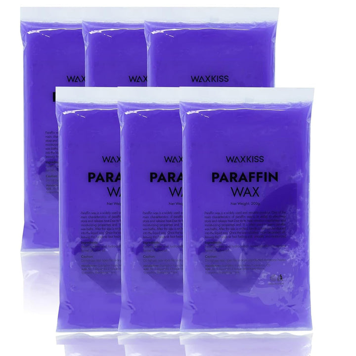 Paraffin Wax Refills for Paraffin Baths, 6 Packs Unscent Paraffin Wax for Hand and Feet Hydration and Moisturizing
