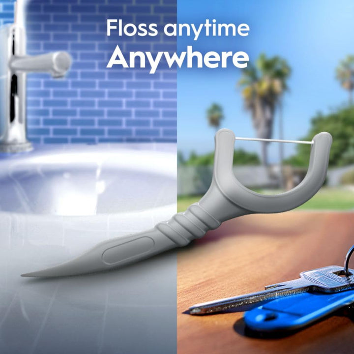 Glide Ultra Deep Clean Floss Picks, Removes Food and Plaque, Cool Mint Flavor, 75 Floss Picks, Pack of 3