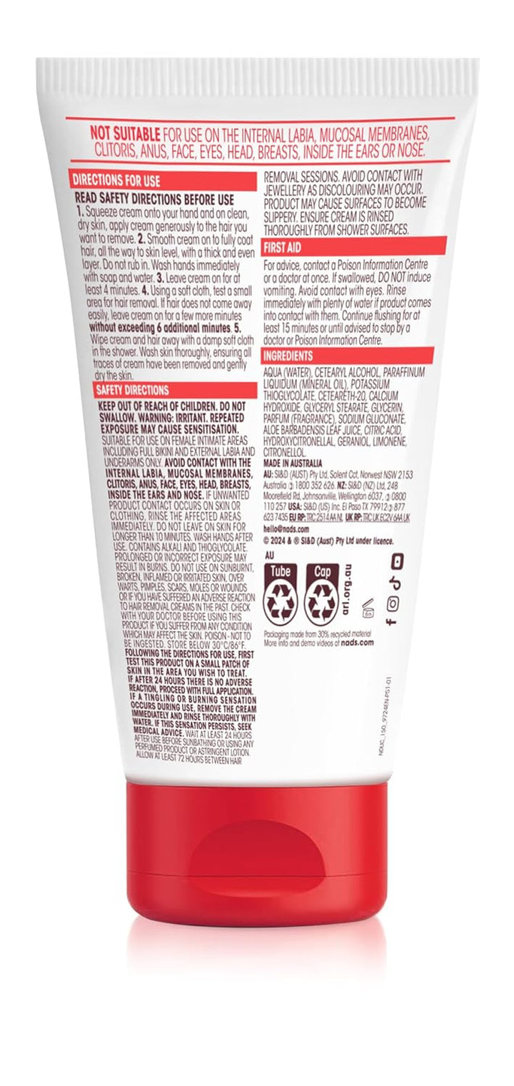 down under Cream for Women, Intimate Hair Removal Cream 150 Ml