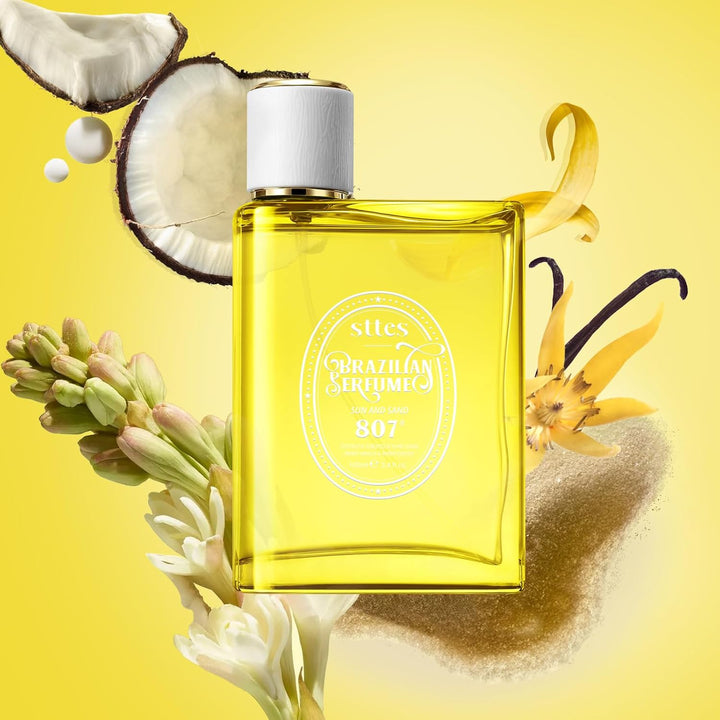 Perfume 602# (Irresistible Sunshine) - Eau De Perfume 100Ml (3.4Fl Oz) Vanilla Gourmet Tune (Caramel Vanilla Flavor)