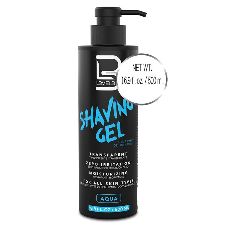 Level 3 Shaving Gel - Straight Razor Shave Gel - Non-Irritating - Refreshing Smell L3 - No Hot Towel Necessary - Level Three Razor Gel