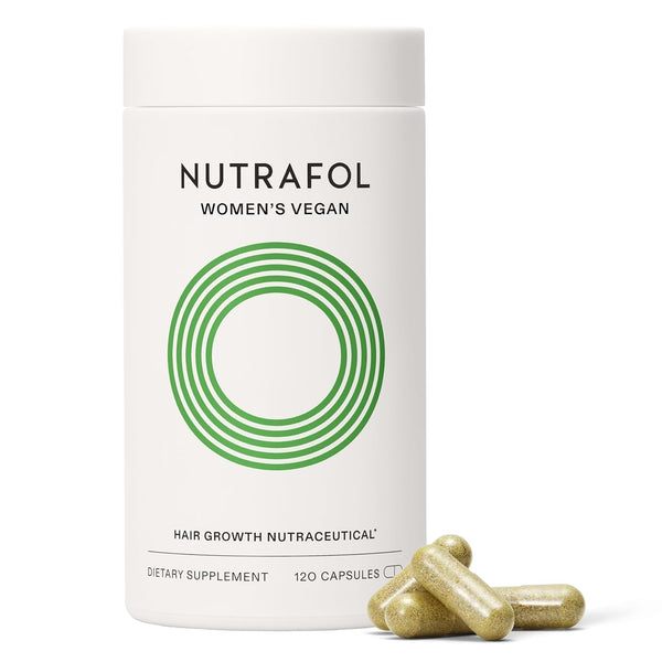 Women'S Hair Growth Supplements, for Women 18-44 Years Old, Clinically Tested for Visibly Thicker, Stronger Hair, 100% Vegan Ingredients, Dermatologist Recommended - 1 Month Supply