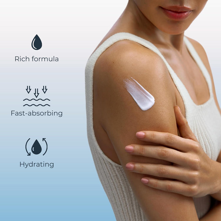 Intensive Repair Body Lotion for Dry Skin with Alpha Hydroxy, Body Moisturizer for Very Dry Skin, Moisturizes, Exfoliates and Conditions, Fragrance Free and Paraben Free, 16.9 Fl Oz Bottle