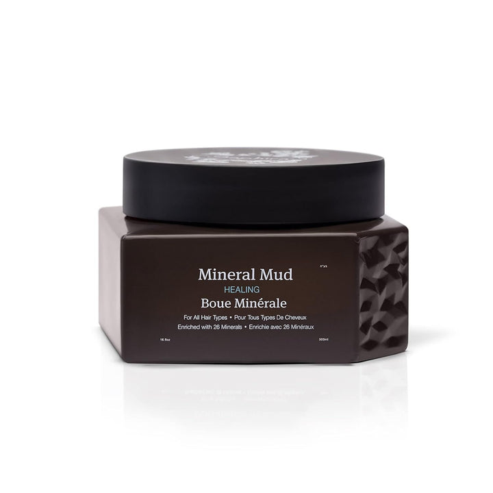 Mineral Mud Hair Mask, Deep Healing Hair Treatment for Dry, Damaged, Bleached, Color-Treated Hair and Scalp, Sulfate-Free, Paraben-Free, Repairs, Hydrates and Adds Shine