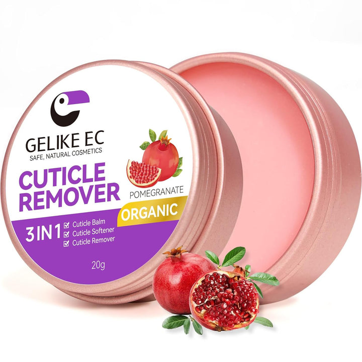 Cuticle Cream for Dry Damaged Cuticles Organic Nail Cuticle Remover for Dry, Rough Hands Cracked Rigid Skin - Professional for Salon Home Use