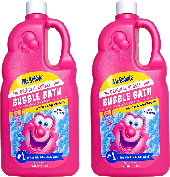 Extra Gentle Bubble Bath - Hypoallergenic, Tear Free Bubble Bath Solution Perfect for Sensitive Skin (Pack of 2 Bottles, 16 Fl Oz Each)