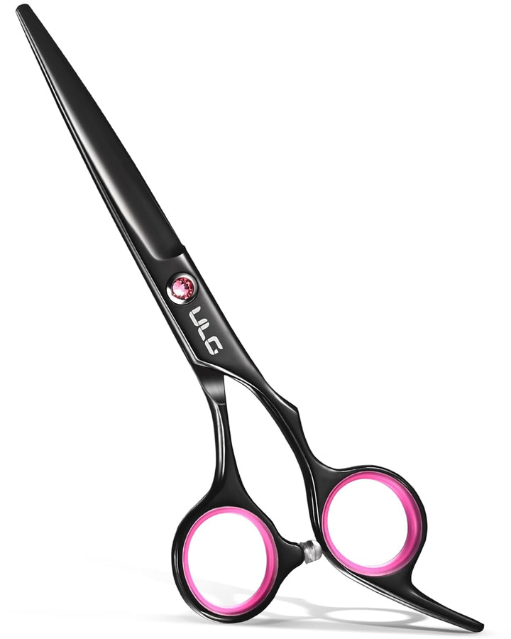 Hair Cutting Scissors,  Professional Hair Scissors 6.5 Inch Right-Hand Razor Edge Barber Shears Salon Hair Cutting Shears Made of Japanese Stainless Steel, Hand Sharpened Blue