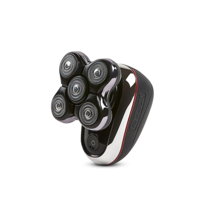 XR7000 Balder Pro Rotary Shaver Rechargeable Waterproof Electric Razor for Men Cordless Lithium Power 5 Dual Track Flexing Heads and Pop-Up Trimmer Black