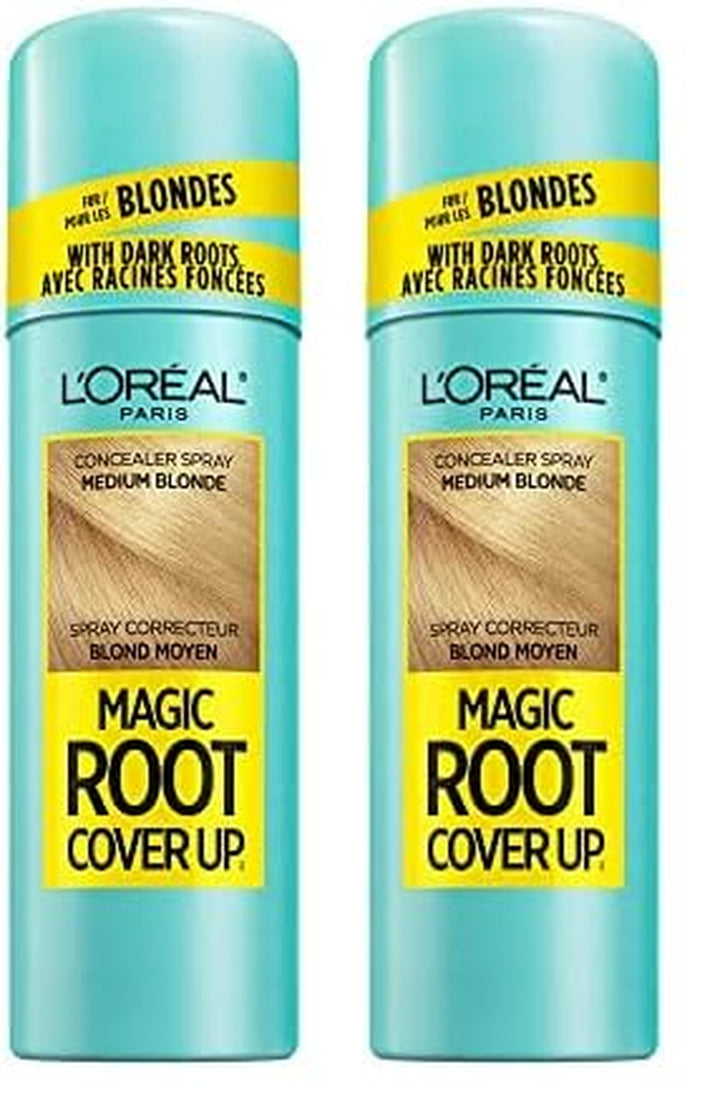 Magic Root Cover up Gray Concealer Spray Dark Blonde 2 Oz.(Packaging May Vary)
