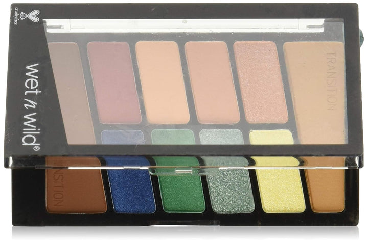 Color Icon Eyeshadow Makeup 5 Pan Palette, Matte, Shimmer, Metallic, Long Wearing, Rich Buttery Pigment, Cruelty Free - Walking on Eggshells