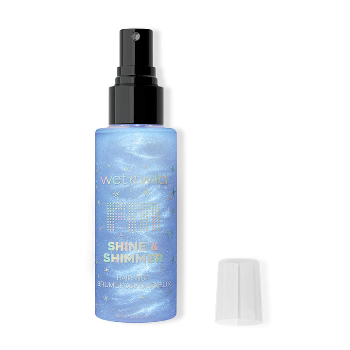 Shimmer Shine Hair Mist, Lightweight Glitter Spray with Argan Oil & Rosemary, Non-Greasy Shine Boost, Cruelty Free – Fallen Star